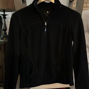 Tangerine quarter zip